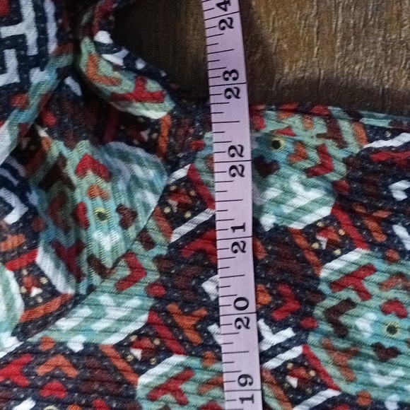 LuLaRoe Print long Cardigan tunic❤️❤️❤️ - Picture 8 of 10